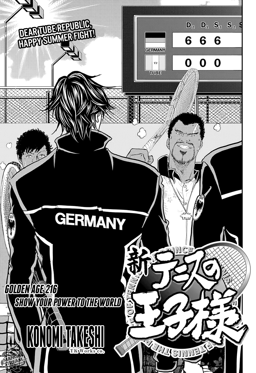 New prince of tennis manga